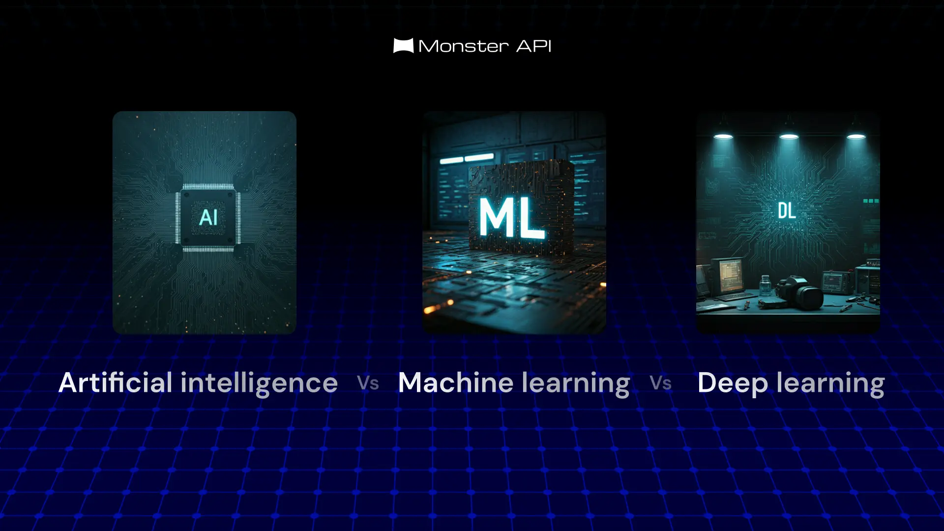 AI vs ML vs DL